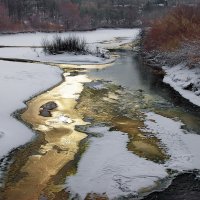 С морозом спорят родники реки... :: Лесо-Вед (Баранов)