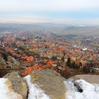 Просторы Трансильвании  Вид на городок Рупя со стен крепости :: Гала 