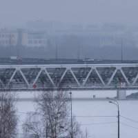Москва-река и МКАД. :: Владимир Безбородов