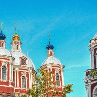 Купола  храма св. Климента. Москва :: Александра Климина