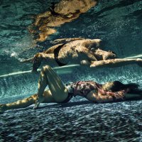 underwater love story :: SERGEY KRISTEV