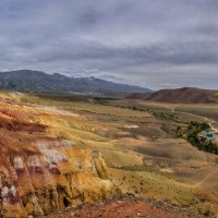 Марсианские пейзажи Кызыл-Чина :: Виктор Четошников