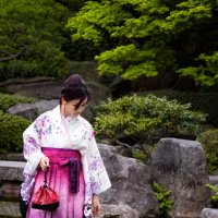 Японка в японском саду :: slavado 