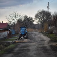 Деревенским вечерком ... :: Евгений Хвальчев