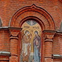 Мозаичная икона Благовещения Пресвятой Богородицы :: Александр Качалин