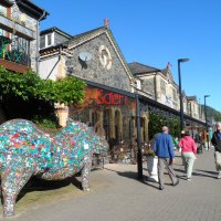 Betws-y-Coed находится в Национальном Парке Сноудония :: Галина 