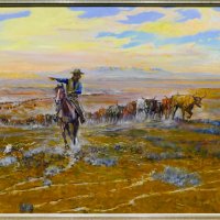 Перегон скота в штате Вайоминг (Wyoming Trail Drive) :: Юрий Поляков