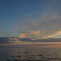 закат на Финском заливе :: юрий затонов