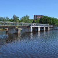 Великие Луки, июнь 2020, мост-плотина на Ловати... :: Владимир Павлов