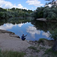 Рыбалка на Десне в июле :: Евгений 