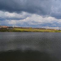 Шахты. Грушевское водохранилище весной. :: Пётр Чернега