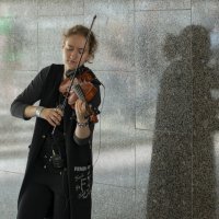 Скрипка в подземном переходе(2) :: Александр Степовой 