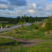 Шахты. Новый Грушевский автомобильный мост. :: Пётр Чернега