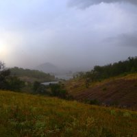 Шахты. Пылевая буря в балке Солёной. :: Пётр Чернега