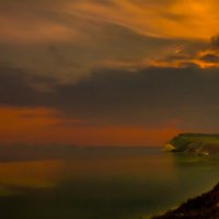 лунная ночь над Камой :: Константин Нестеров