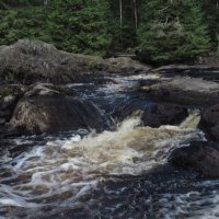 водопад у реки Тохмайоки :: ИРЭН@ .