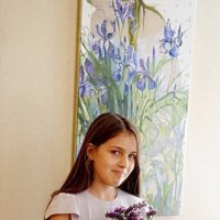 Марічка - юна художниця перша виставка :: Степан Карачко