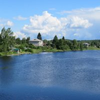 на реке Янисйоки (финское название), по-русски эту реку назвали просто Янис. :: ИРЭН@ .