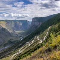 Серпантин перевала Кату-Ярык :: Виктор Четошников
