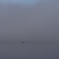 Минимализм рыбалки в тумане :: Сергей Шаврин