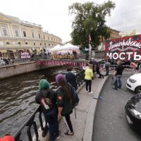 "Ленинградские Мосты" муз фестиваль. Банковский мостик СПб. :: Alexey YakovLev