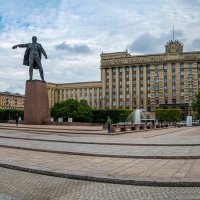 Московская Площадь и Дом Советов. :: Владимир Питерский