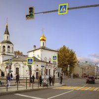 Москва.Улица Сретенка. :: В и т а л и й .... Л а б з о'в