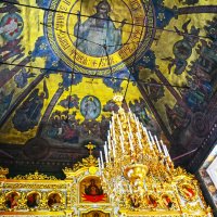 Потолок  Всехсвятской  церкви :: Русский Шах Гончар