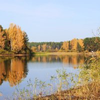 Осенний пейзаж :: Александр Щеклеин