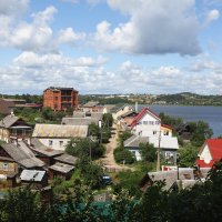 Себеж. Вид с Замковой горы. :: Зуев Геннадий 