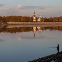 Рыбалка на вечерней зорьке. :: Андрей Дурапов