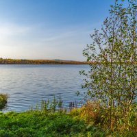 Золотая осень на берегу озера Ижбулат :: Михаил Пименов