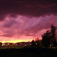 Грозовой закат :: Софья Борисова