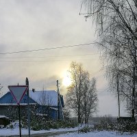 солнце в облаках :: Шаркова Антонина 