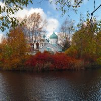 Осень в Пулковском парке. :: vladimir 