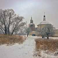 Свенский монастырь в январе :: Евгений 