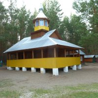 Церковь-часовня на Монастырском озере :: Галина Минчук