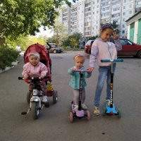 Три богатыря,на колесах... :: Андрей Хлопонин