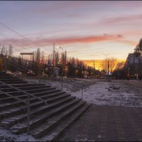 Вечер на проспекте Ленина :: Александр Тарноградский