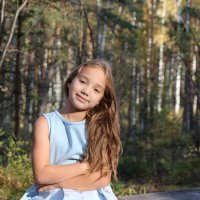 Девочка в лесу :: Екатерина Самиулина
