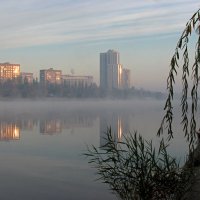 Утренний Кальмиус в ноябре. г.Донецк :: Геннадий Прохода