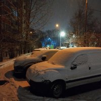 В Москве - первый снег :: Андрей Лукьянов