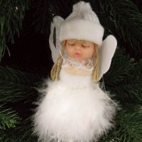 Рождественский ангелочек пока ещё спит...) :: Тамара Бедай 