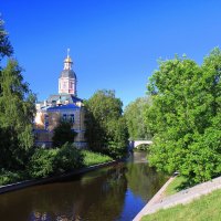 На Монастырке-реке. Александро-Невская Лавра :: Евгений 