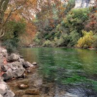 Изумрудная река Сорг в Провансе. :: Elena Ророva