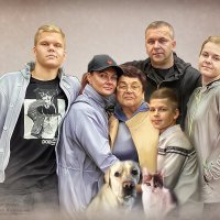 Семейный портрет :: Светлана Кузнецова