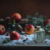 Яблоки на снегу :: Людмила 