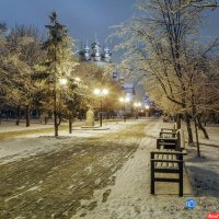 Зима в Южном парке. :: Игорь Сарапулов
