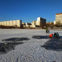 Зимние радости детей в Москве :: Андрей Лукьянов