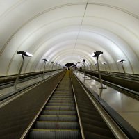 Станция Фонвизинская, вторая по глубине в Москве - 65 м. :: Александр Чеботарь